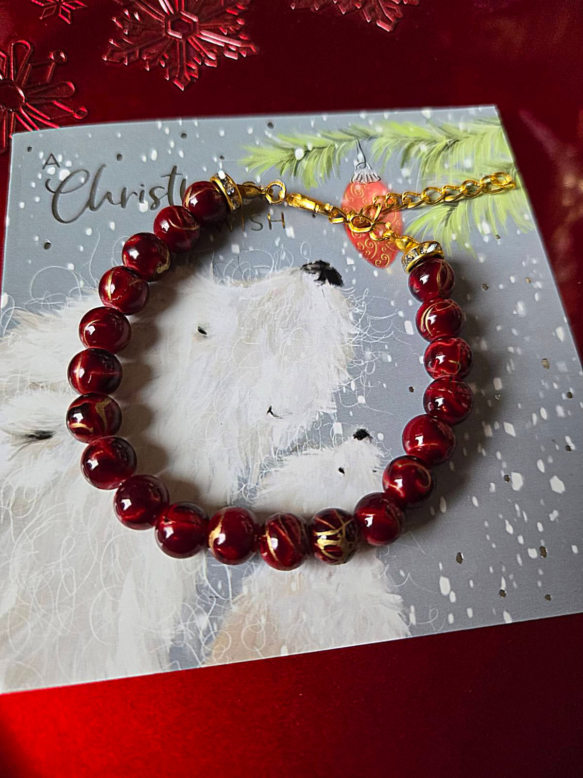 Bracelet Burgund
