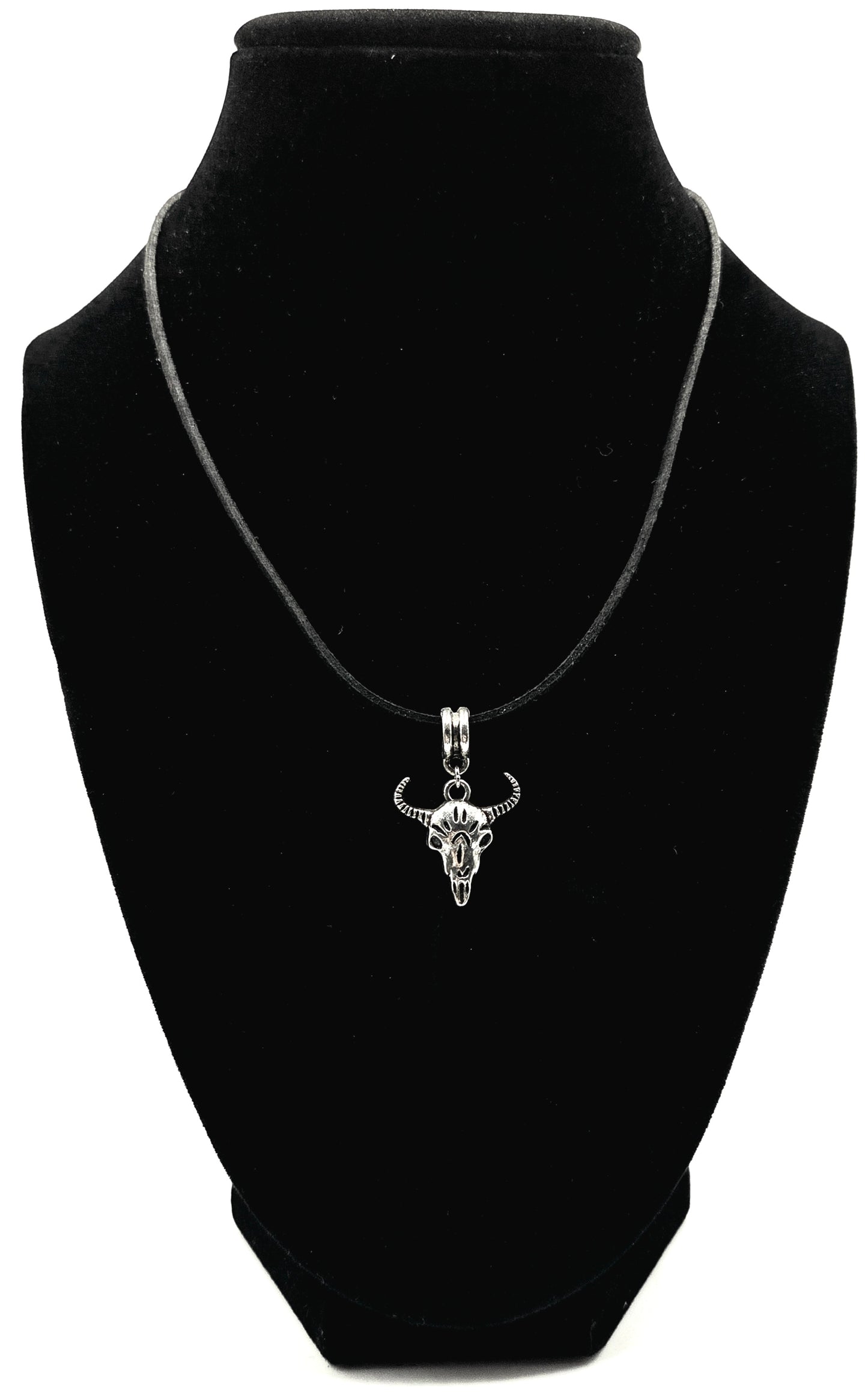 Bull's Skull Charm Necklace