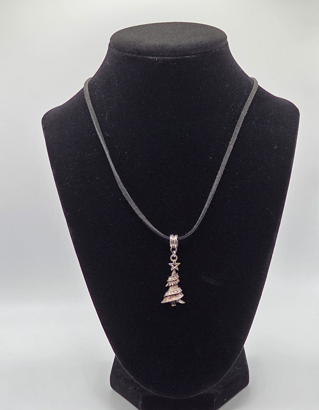 Christmas Tree Charm Necklace